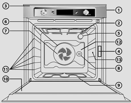 KITCHENAID KOLSP60602 - Pieces de four et caractéristiques - 1
