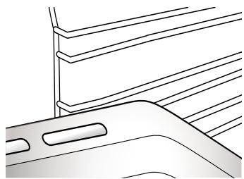 KITCHENAID KOLSP60602 - INSERTION DES GRILLES ET AUTRES ACCESSOIRES A L'INTÉRIEUR DU FOUR - 2