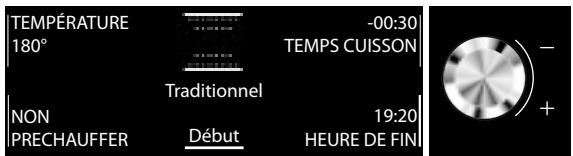 KITCHENAID KOLSP60602 - RéGLAGE DE L'HEURE DE LA FIN DE CUISSON / DÉPART DIFFÉRÉ - 1