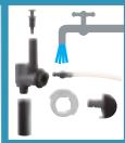 MAGIMIX 11218 NESP M200 NOIR - La buse · Pijpje · Nozzle - 1