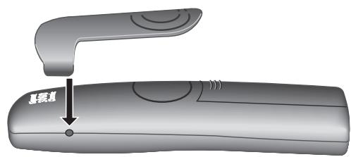 SIEMENS 3010Classic - Fixer le clip ceinture - 1