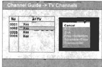 AKAT QXL 7050U - TV Channels - 2