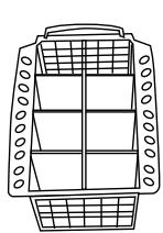 ARISTON LL69 - Panier à couverts - 1