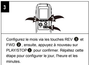 MPMAN ICR110 - DEFINIR L'HEURE ET LA DATE - 3