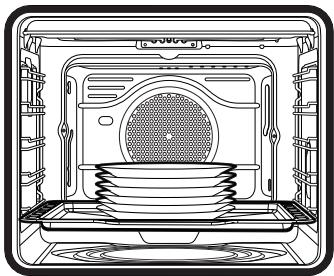 SMEG FourSFP6104WTPS - Chauffe-assiettes - 1