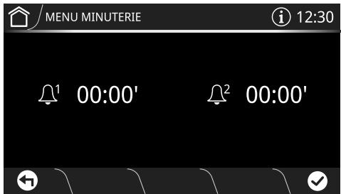 SMEG FourSFP6104WTPS - Effleurez la touche MINUTERIE - 2
