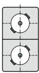 NEFF T52D83X2C - Utilisation comme deux zones de cuisson - 2