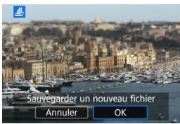 CANON 800D - Ajustez l'effet du filtré. - 1