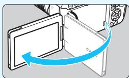 CANON 800D - Positionnez le commutateur d'alimentation sur , puis placez la molette de selection des modes sur  (Scène intelligente auto) (p. 78). - 1