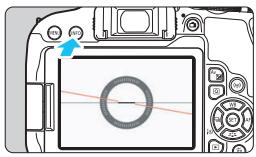 CANON 800D - Affichage du niveau électronique sur l'écran LCD - 1