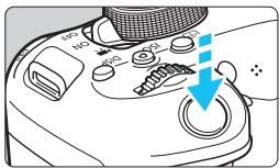 CANON 800D - Enonceze le déclencheur à mi-course. - 1