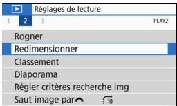 CANON 800D - Redimensionnement des images JPEG - 1