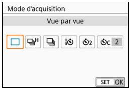 CANON 800D - Appuyez sur la touche < 品 >. - 1
