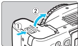 CANON 800D - Installation de la batterie - 1