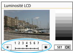 CANON 800D - MENU Réglage de la luminosité de l'écran LCD - 2