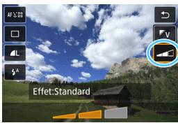 CANON 800D - Avec le contrôle rapide, sélectionnez l'atmosphère de votrechoix. - 1