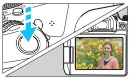 CANON 800D - Effectuez la mise au point sur le sujet. - 1
