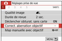 CANON 800D - Correction du vignetage - 1