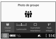 CANON 800D - Modes de prise de vue disponibles dans le mode - 2