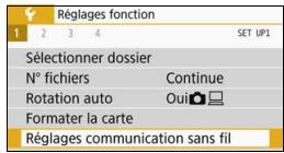 CANON 800D - Effacement des informations de connexion de la télécommande - 1