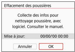 CANON 800D - Sélectionnez [OK]. - 1