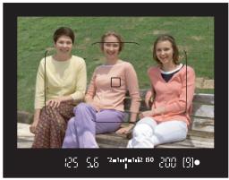 CANON 800D - Positionnez la molette de selection des modes sur <  P> - 1