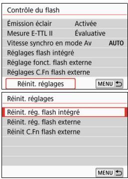CANON 800D - Réinitialisation de tous les réglages par défaut - 1