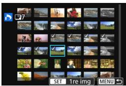 CANON 800D - Sélectionnez [Sélectionner série]. - 1