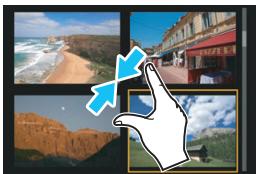 CANON 800D - Réduire l'image (affichage de l'index) - 1