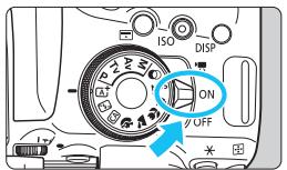 CANON 800D - Mise sous tension - 1
