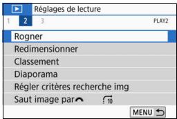 CANON 800D - Recadrer les images JPEG - 1
