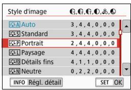CANON 800D - Sélectionnez l'objet désiré. - 1