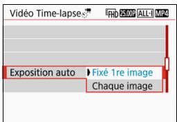 CANON 800D - Reglez l'intervalle de prise de vue et le nombre de photos. - 1