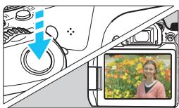 CANON 800D - Effectuez la mise au point sur le sujet. - 1