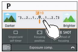 CANON 800D - Exemple d'écran (Contrôle rapide) - 2