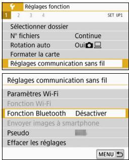 CANON 800D - Synchronisation - 1