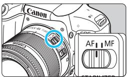 CANON 800D - Montez l'objectif. - 1