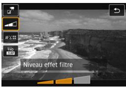 CANON 800D - Sélectionnez un effet de filtré. - 2