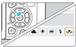 CANON 800D - Importez les données de balance des blancs. - 1