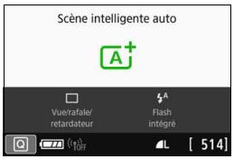 CANON 800D - Changement de l'affichage de I'écran LCD - 1