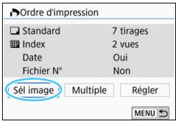 CANON 800D - - Sélectionner les images - 1