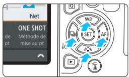 CANON 800D - Appuyez sur la touche < > (310). - 1