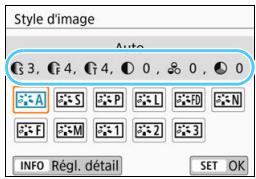 CANON 800D - Symboles - 1
