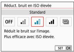 CANON 800D - Réduction du bruit en ISO élevé - 2