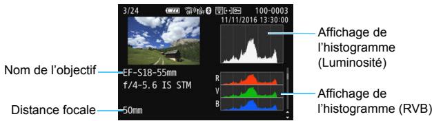 CANON 800D - - Informations sur l'objectif / historique - 1