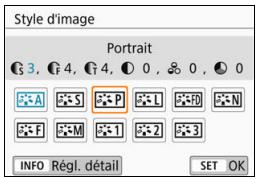 CANON 800D - Définisse le paramètre. - 1