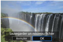 CANON 800D - Affichez l'image recadrée en plein écran. - 1