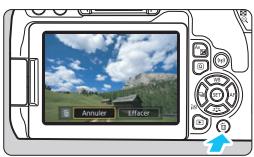 CANON 800D - Effacement d'une image unique - 1