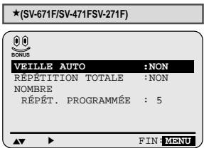 SAMSUNG SV271F - Programmez une mise en veille automatique - 2