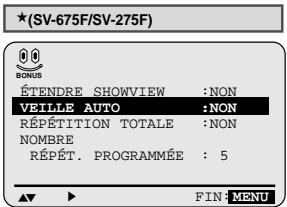 SAMSUNG SV271F - Programmez une mise en veille automatique - 1
